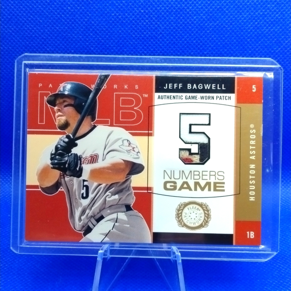 Jeff Bagwell 2003 Authentic Game Worn Patch